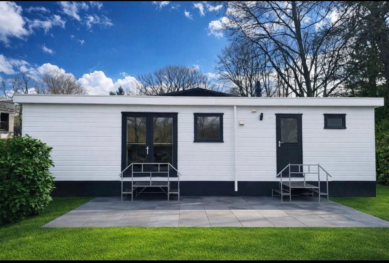 Chalet te koop - stacarvan te koop.