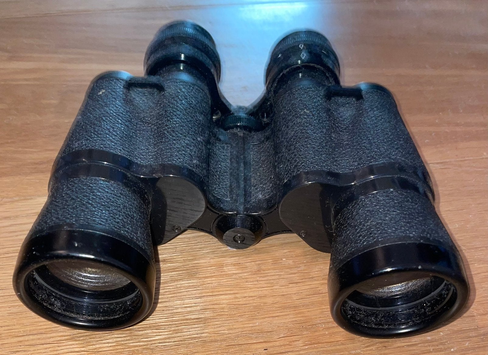 Klassieke Verrekijker kijker zwart Luxon 8x40 21e, Ophalen of Verzenden, Zo goed als nieuw, 8 tot 12x