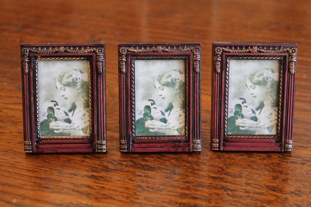 Brocante - Diverse verschillende fotolijstjes!, Ophalen of Verzenden, Gebruikt, Met glas