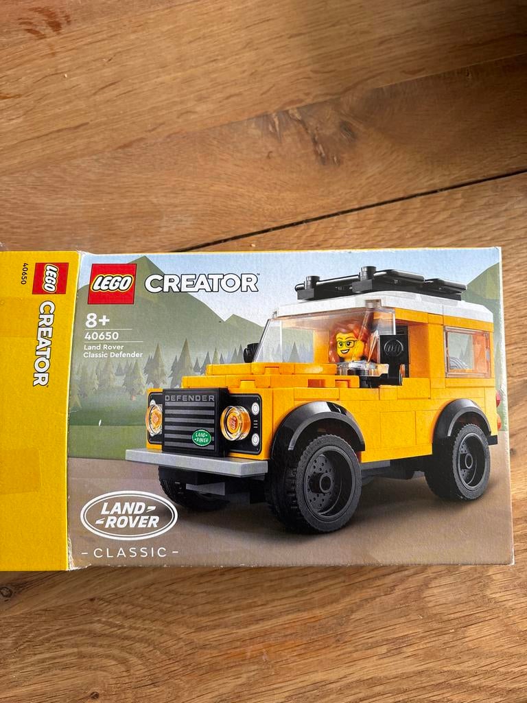 Lego Creator Land Rover Classic Defender 40650, Ophalen of Verzenden, Zo goed als nieuw, Complete set, Lego