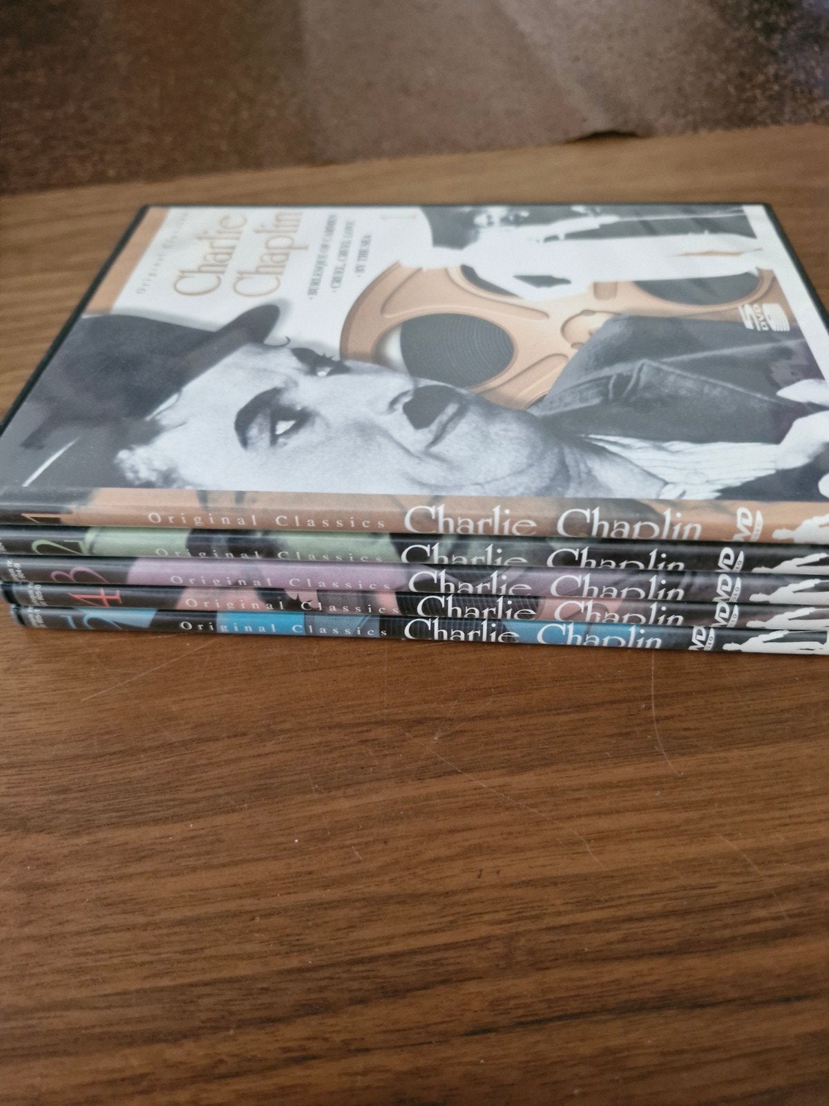 Charlie Chaplin Original Classics DVD Boxset (5 delen), Cd's en Dvd's, Dvd's | Klassiekers, Gebruikt, Alle leeftijden, Nederlands