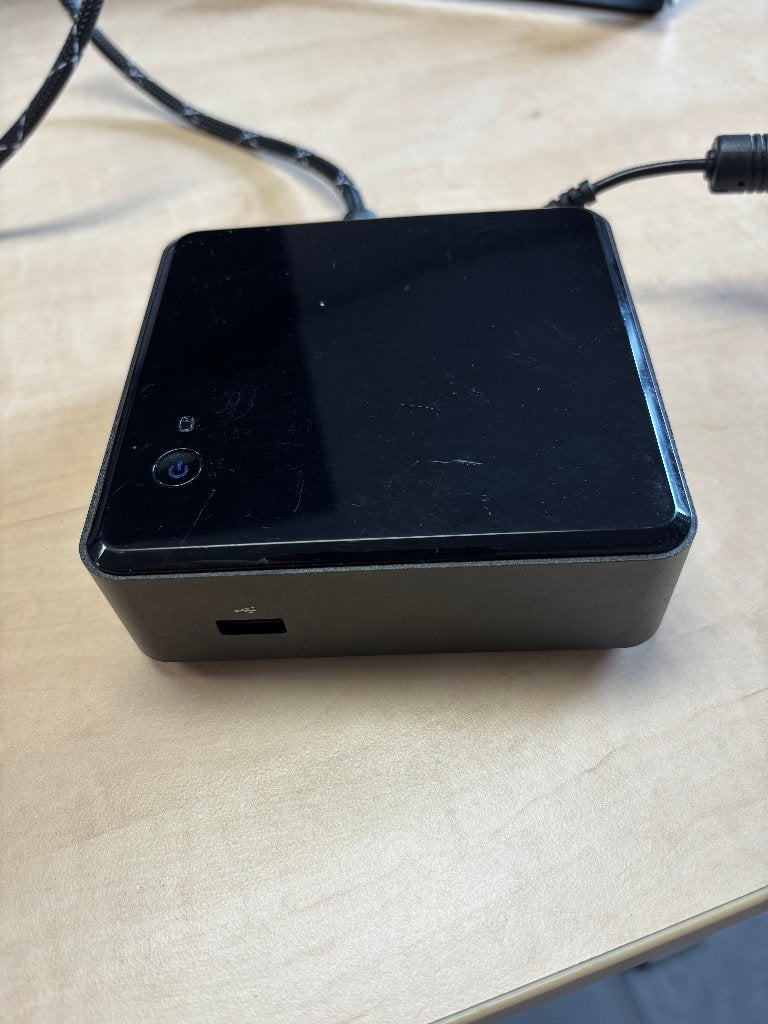 Intel NUC DC3217IYE, Gebruikt, HDD, Minder dan 2 Ghz, Intel NUC