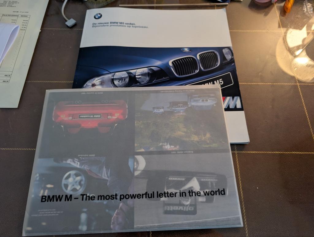 BMW M5 Sedan & BMW M Brochure Set, Ophalen of Verzenden, Zo goed als nieuw, BMW, BMW AG
