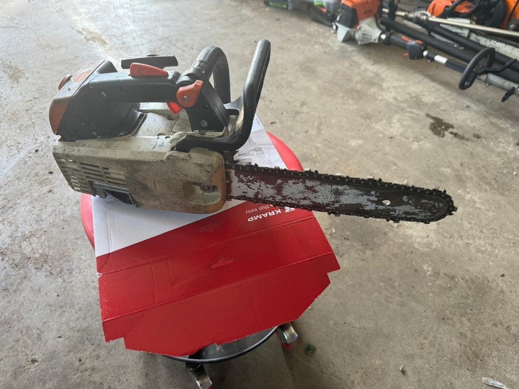 Stihl tophendel MS200T kettingzaag, Ophalen of Verzenden, Gebruikt, Overige soorten, Stihl