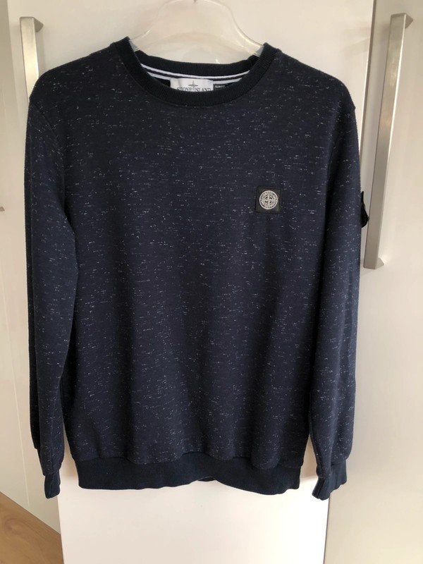 Sweater Stone donkerblauw - maat S, Ophalen of Verzenden, Zo goed als nieuw, Maat 46 (S) of kleiner, Blauw
