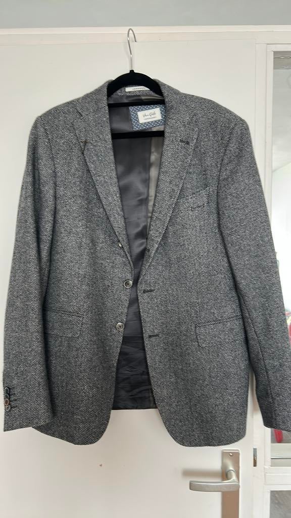 Van Gils blazer 48, Ophalen of Verzenden, Zo goed als nieuw, Maat 48/50 (M), Grijs