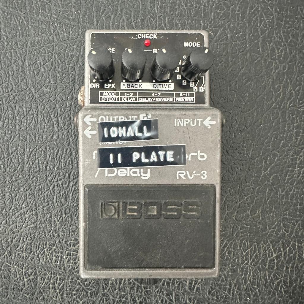 Boss RV-3 reverb/delay, Muziek en Instrumenten, Effecten, Ophalen of Verzenden, Gebruikt, Delay of Echo
