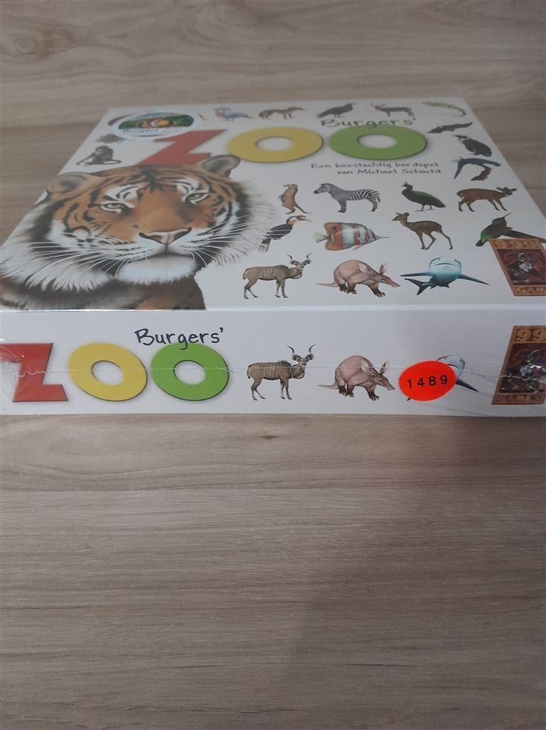 Burgers zoo - beestachtig bordspel - s1489, Verzenden, Zo goed als nieuw
