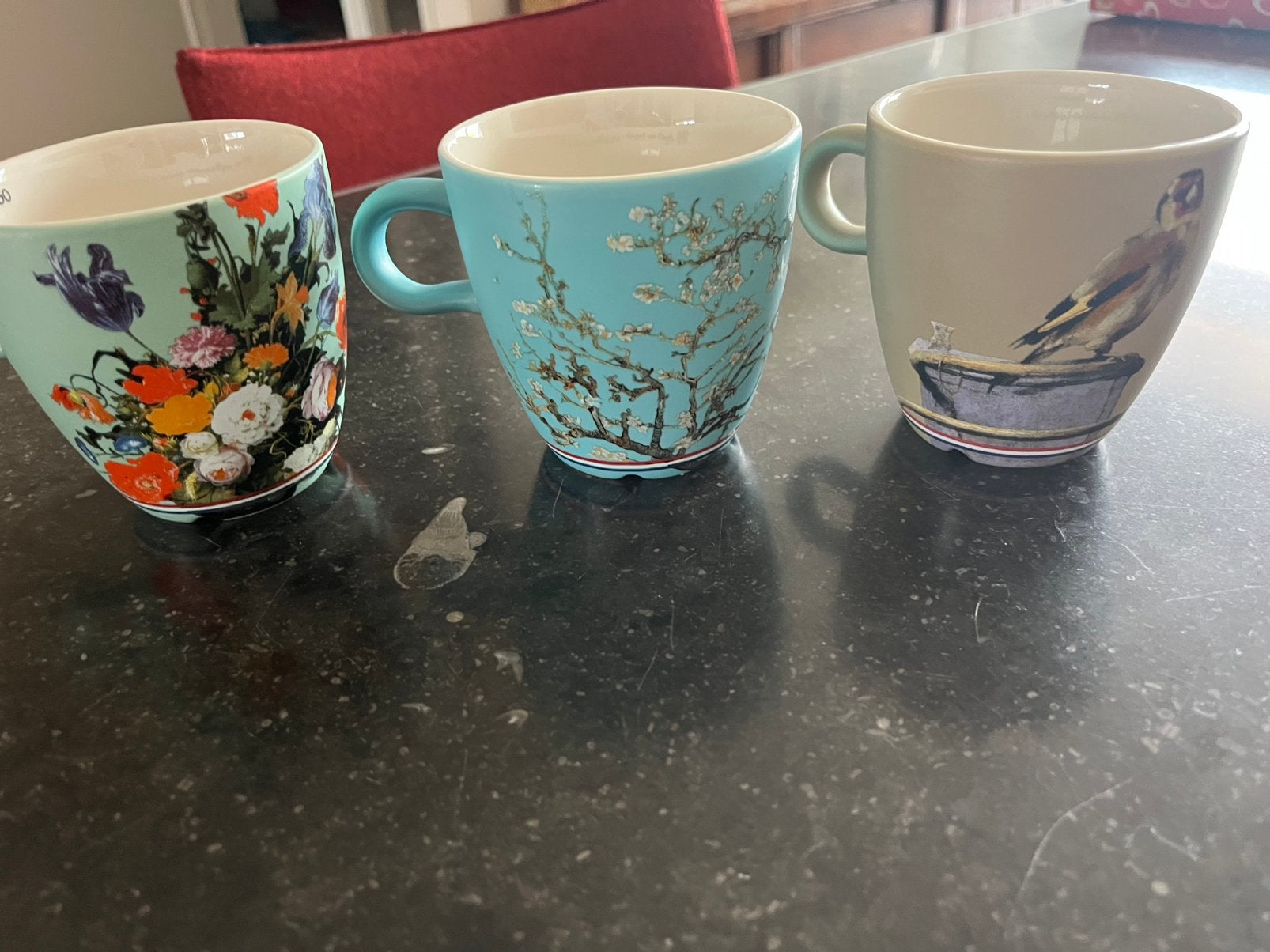 3 mokken collector items grote meesters rijksmuseum DE, Huis en Inrichting, Overige merken, Zo goed als nieuw, Modern, Porselein
