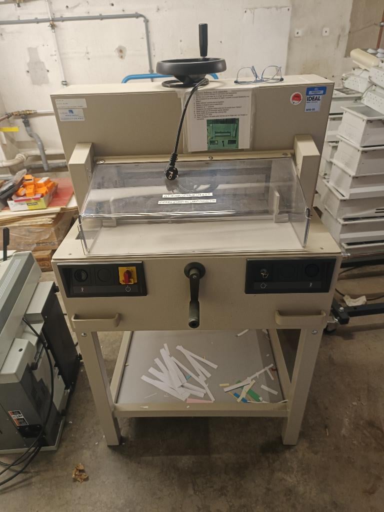 DEAL 4810‑95 Semi-automatische Guillotine Snijmachine, Ophalen, Gebruikt