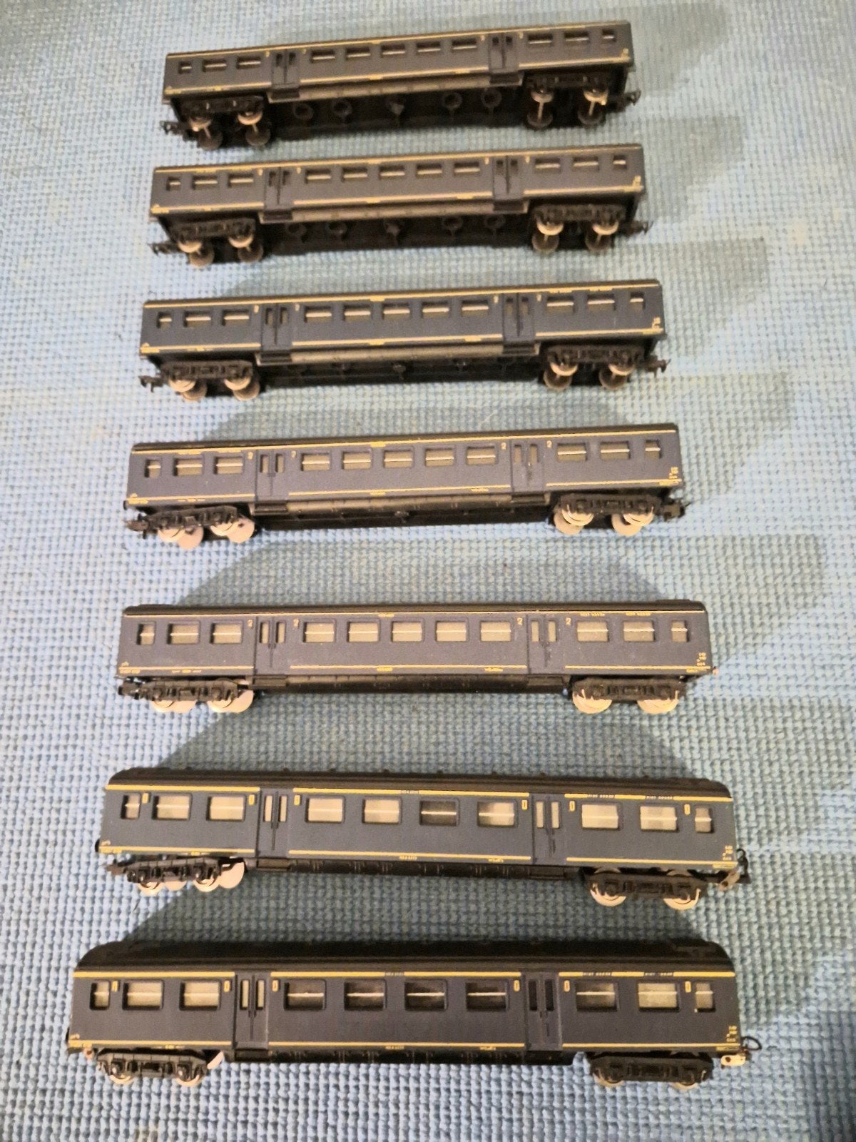 Lima NS rijtuigen set - 5 stuks, Hobby en Vrije tijd, Gebruikt, Gelijkstroom, Wagon, Ophalen of Verzenden