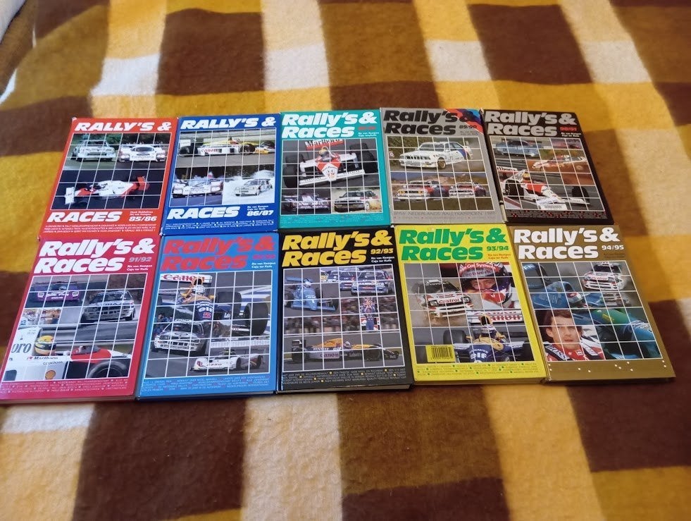 Rally & Races en Formule 1 [ 9 boeken ], Verzenden, Zo goed als nieuw, Algemeen