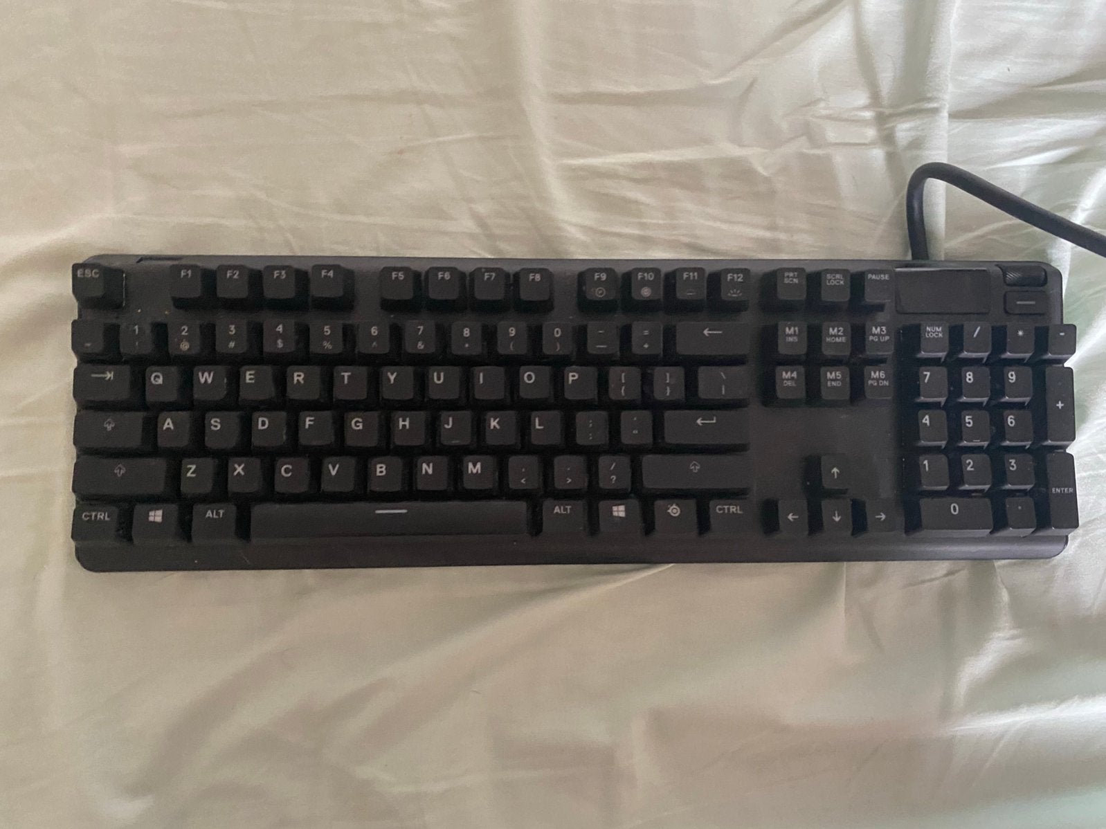 Steelseries Apex 7 Blue Switches, Computers en Software, Toetsenborden, Ophalen of Verzenden, Zo goed als nieuw