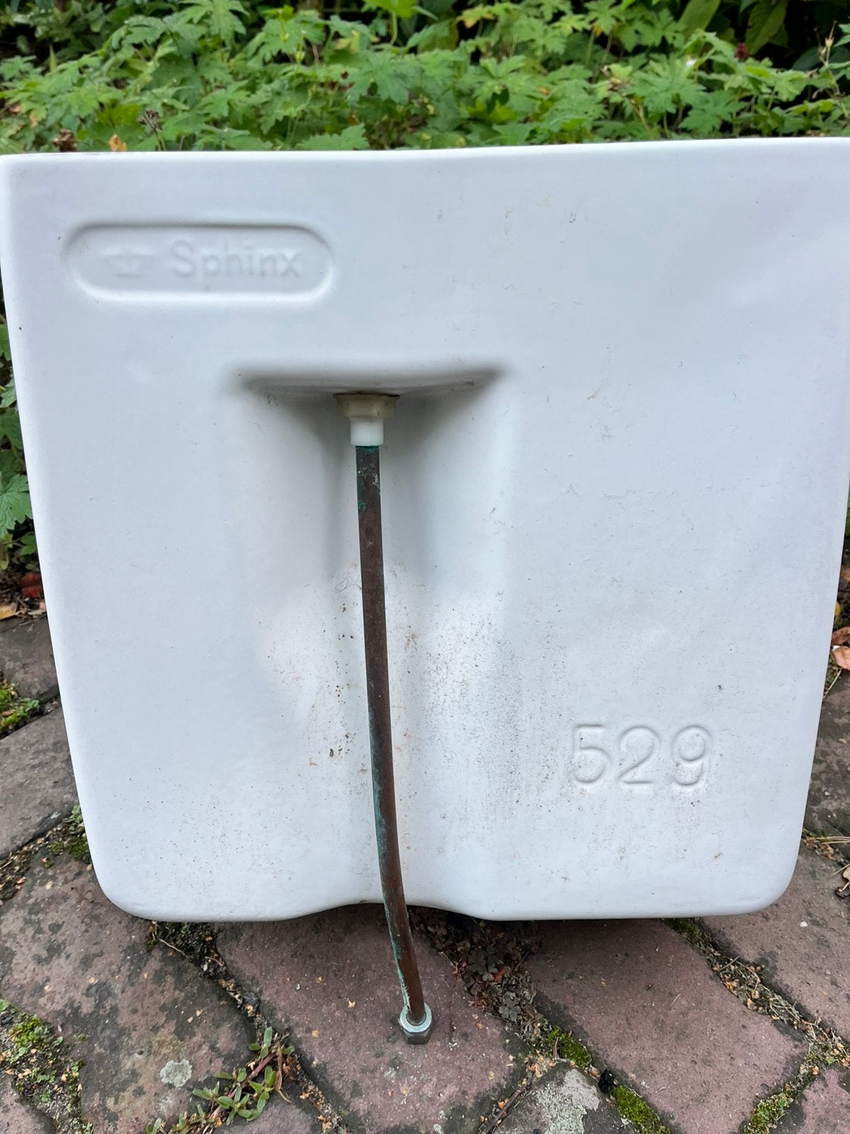 Wc reservoir gratis op te halen, Ophalen, Gebruikt, Steen, Toilet