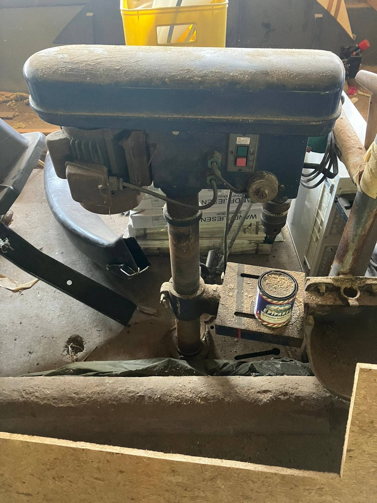 Kolomboormachine, Doe-het-zelf en Verbouw, Ophalen, Gebruikt, Overige typen, Minder dan 1400 rpm