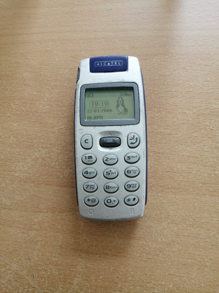 WEG=WEG!!! VINTAGE ALCATEL ONE TOUCH 511/ BF4 MOBILE PHONE, Gebruikt, Geen camera, Ophalen of Verzenden, Klassiek of Candybar