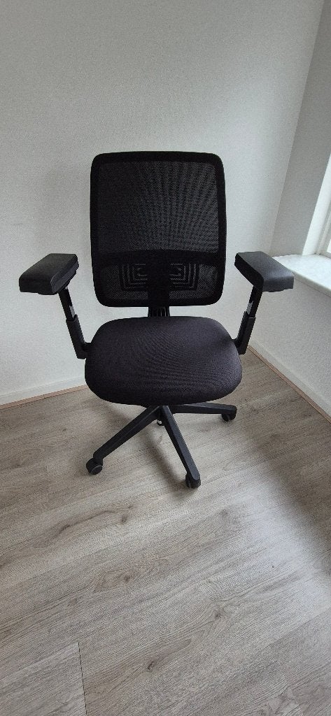 Haworth Comforto Lively 2965, Ophalen, Zwart, Nieuw, Bureaustoel