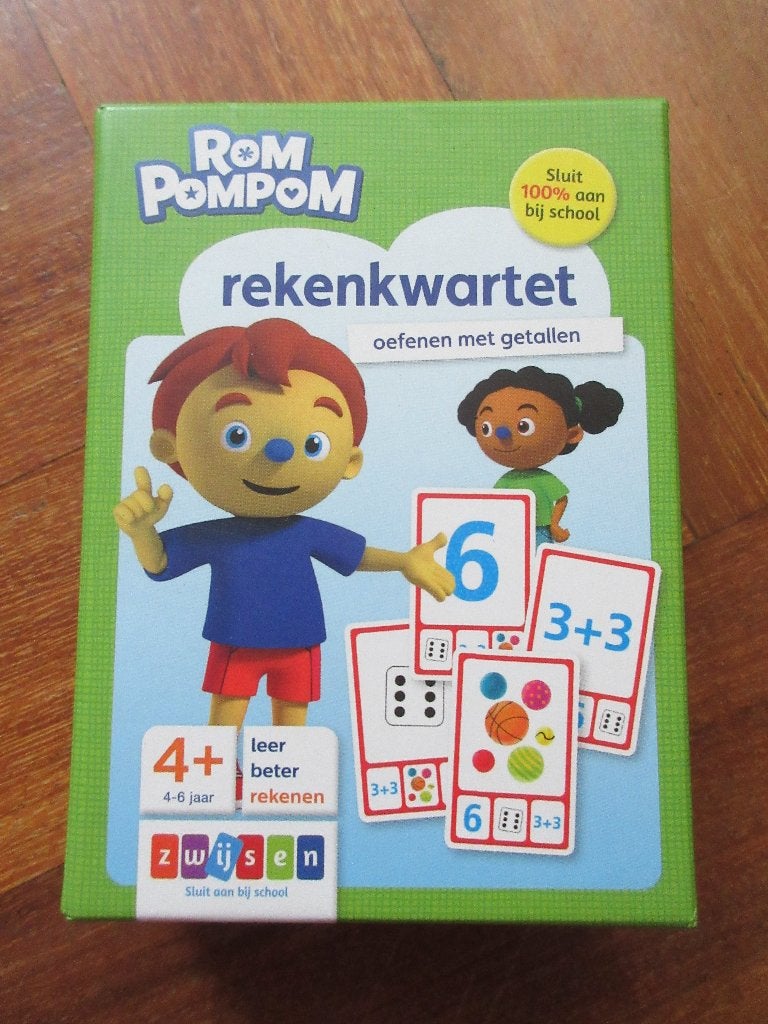 RomPompom  Rekenkwartet, Ophalen of Verzenden, Gebruikt, Puzzelen
