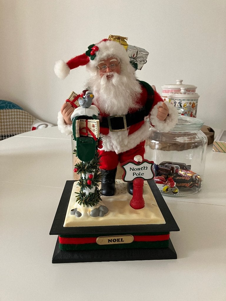 Kerstman, Ophalen, Gebruikt