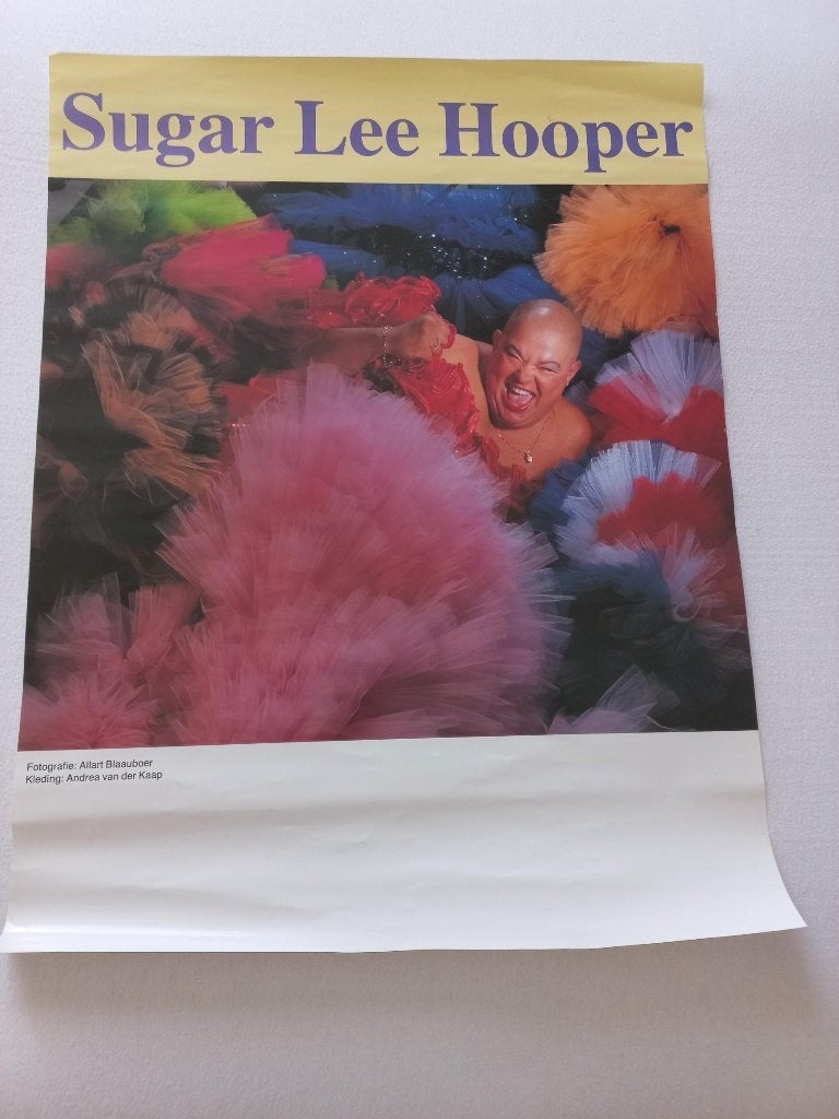 Poster Siugar Lee Hooper, Rechthoekig Staand, Ophalen of Verzenden, Zo goed als nieuw, A1 t/m A3