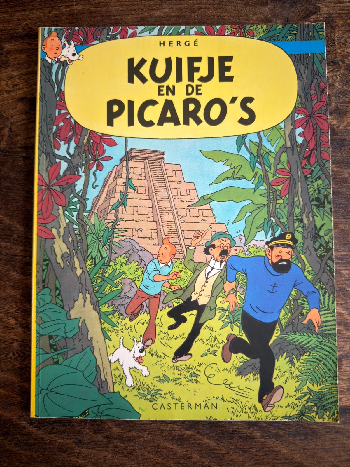 Kuifje en de Picaro’s – Hergé – 1e druk 1976, Eén stripboek, Ophalen, Zo goed als nieuw