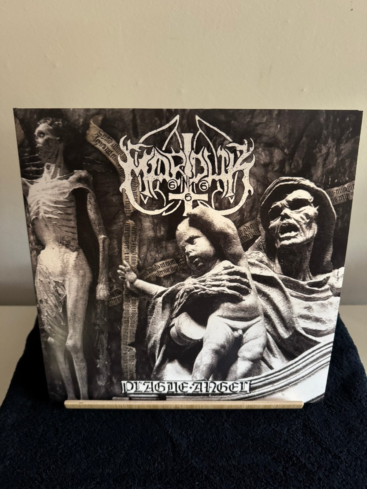 Marduk Plague Angel vinyl LP, LP, Ophalen of Verzenden, Zo goed als nieuw, Black metal