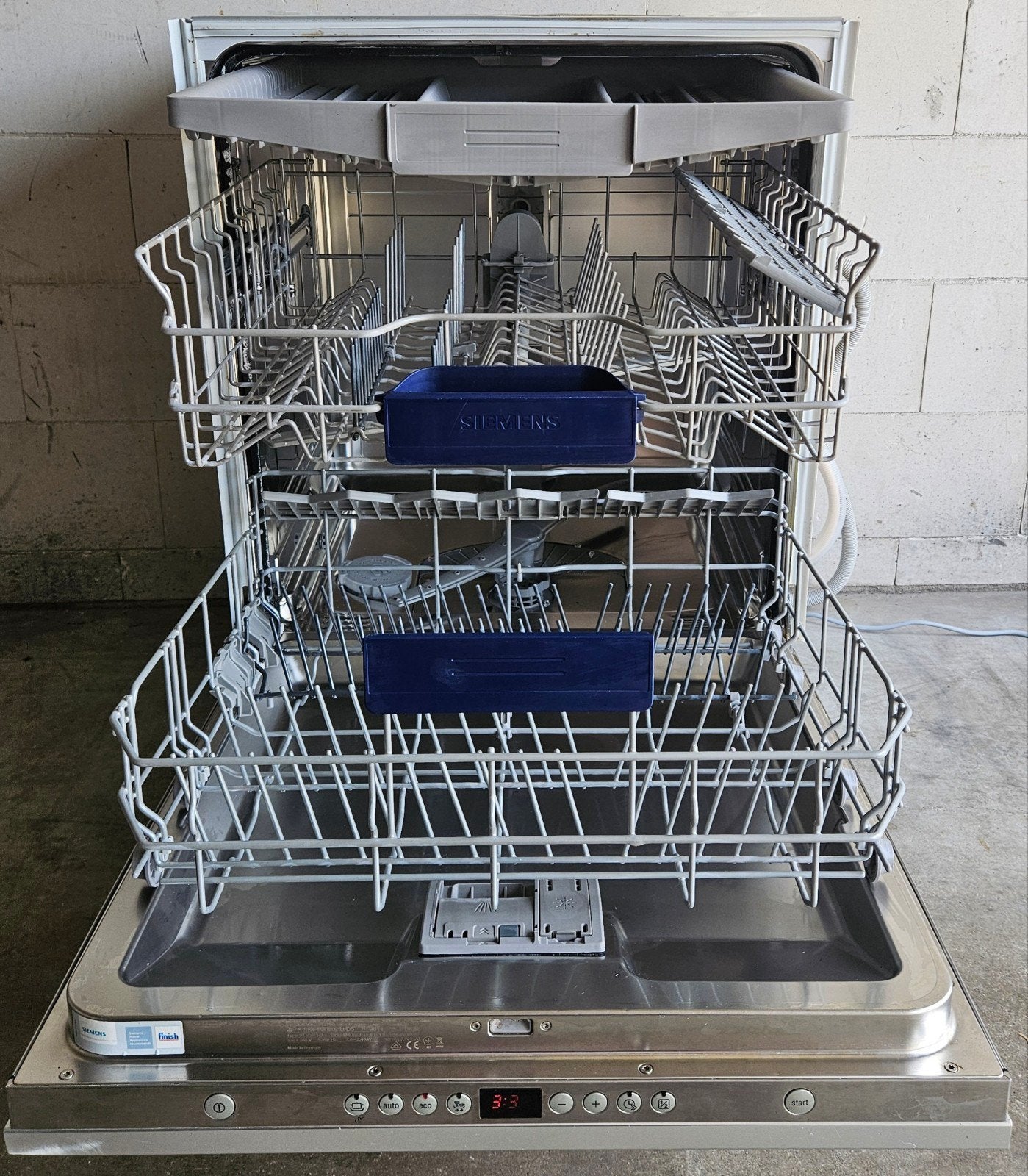 zeer nette vaatwasser Siemens SN64M080EU (inbouw) A++ zuinig, Ophalen, Inbouw, 85 tot 90 cm