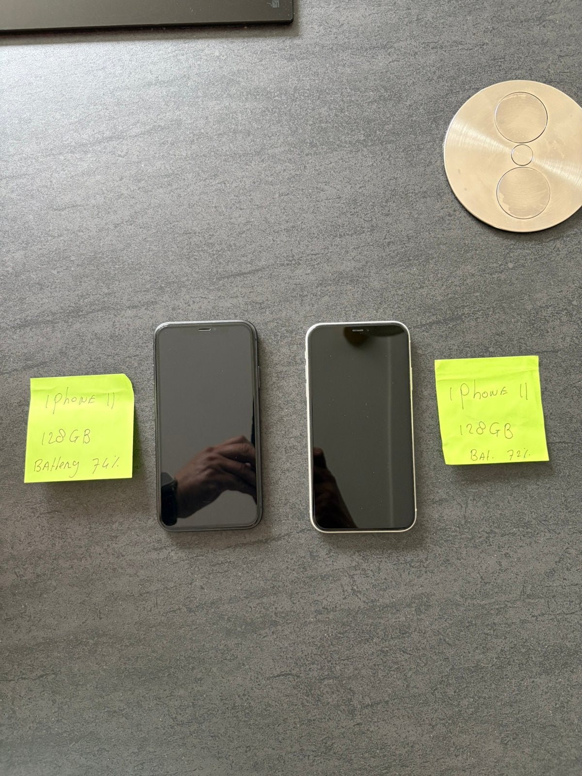 2 x hele nette iphone 11, Ophalen, Zwart, IPhone 11, Zonder simlock