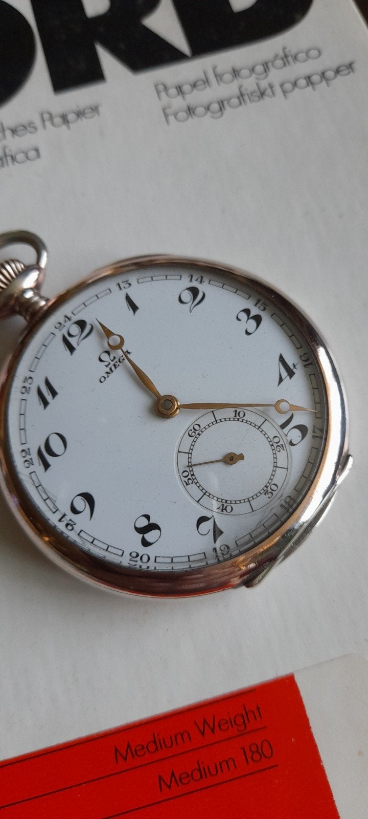 Omega zakhorloge 800, Zakhorloge, 1930 tot 1960, Ophalen of Verzenden, Omega