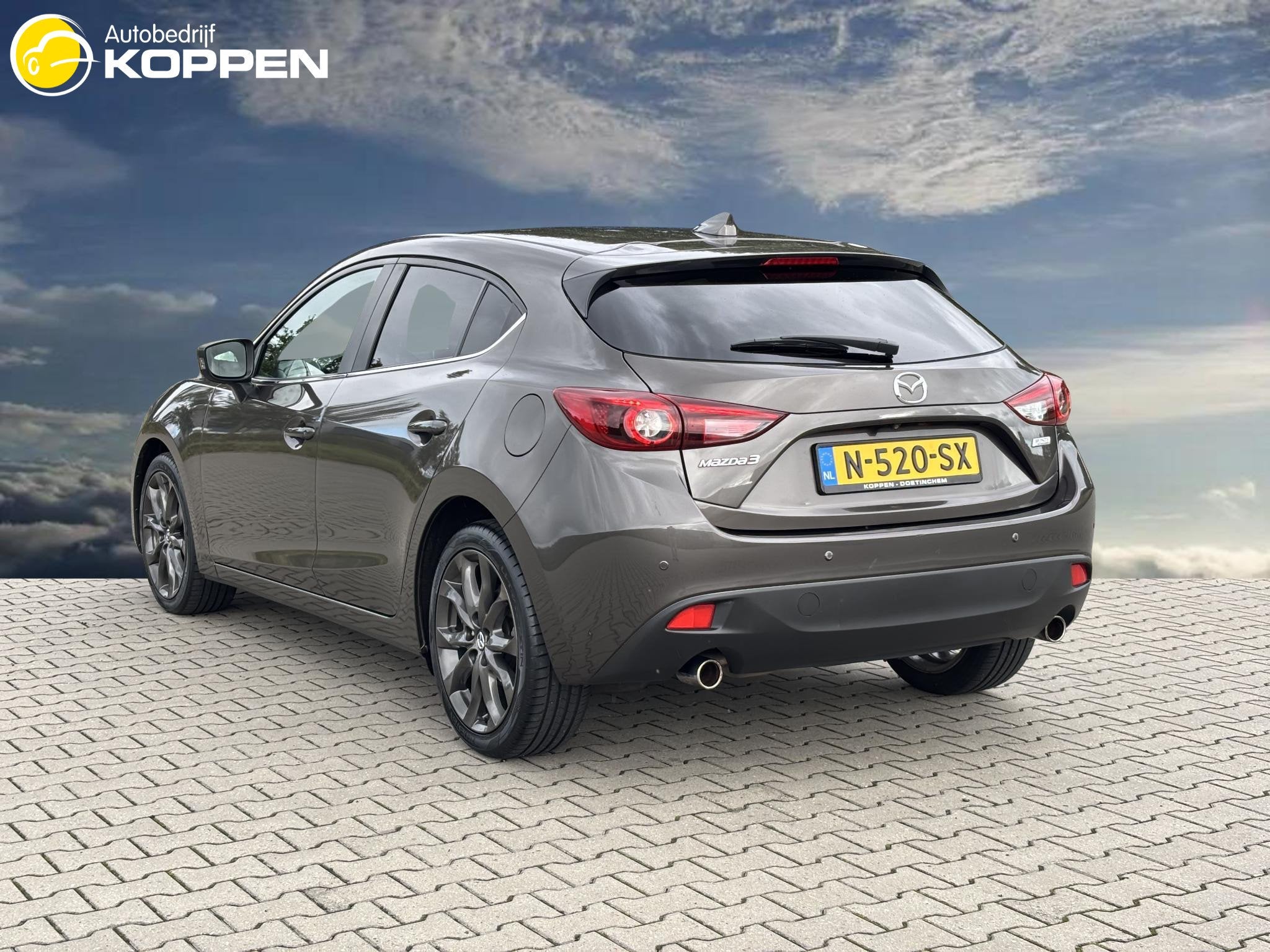 Mazda 3 2.0 GT-M Line, Auto's, Voorwielaandrijving, Gebruikt, 4 cilinders, Handgeschakeld