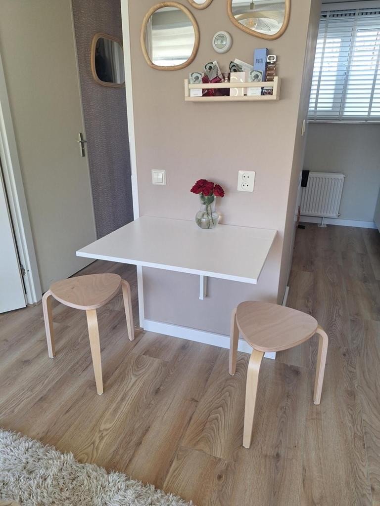 Norberg Ikea klaptafel/wandtafel, Huis en Inrichting, Ophalen, 50 tot 100 cm, Zo goed als nieuw, Rechthoekig