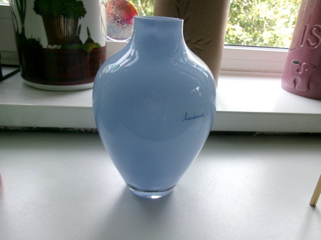 Villeroy & Boch vaasje, Huis en Inrichting, Blauw, Nieuw, Ophalen of Verzenden, Glas