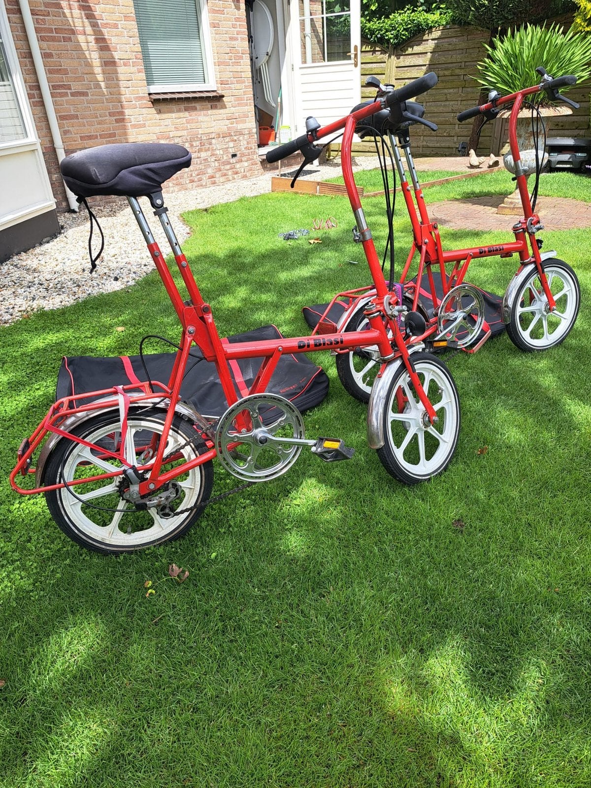 Een Di Blasi vouwfiets, Fietsen en Brommers, Fietsen | Vouwfietsen, Ophalen, Gebruikt, 16 tot 18 inch, Totaal opvouwbaar