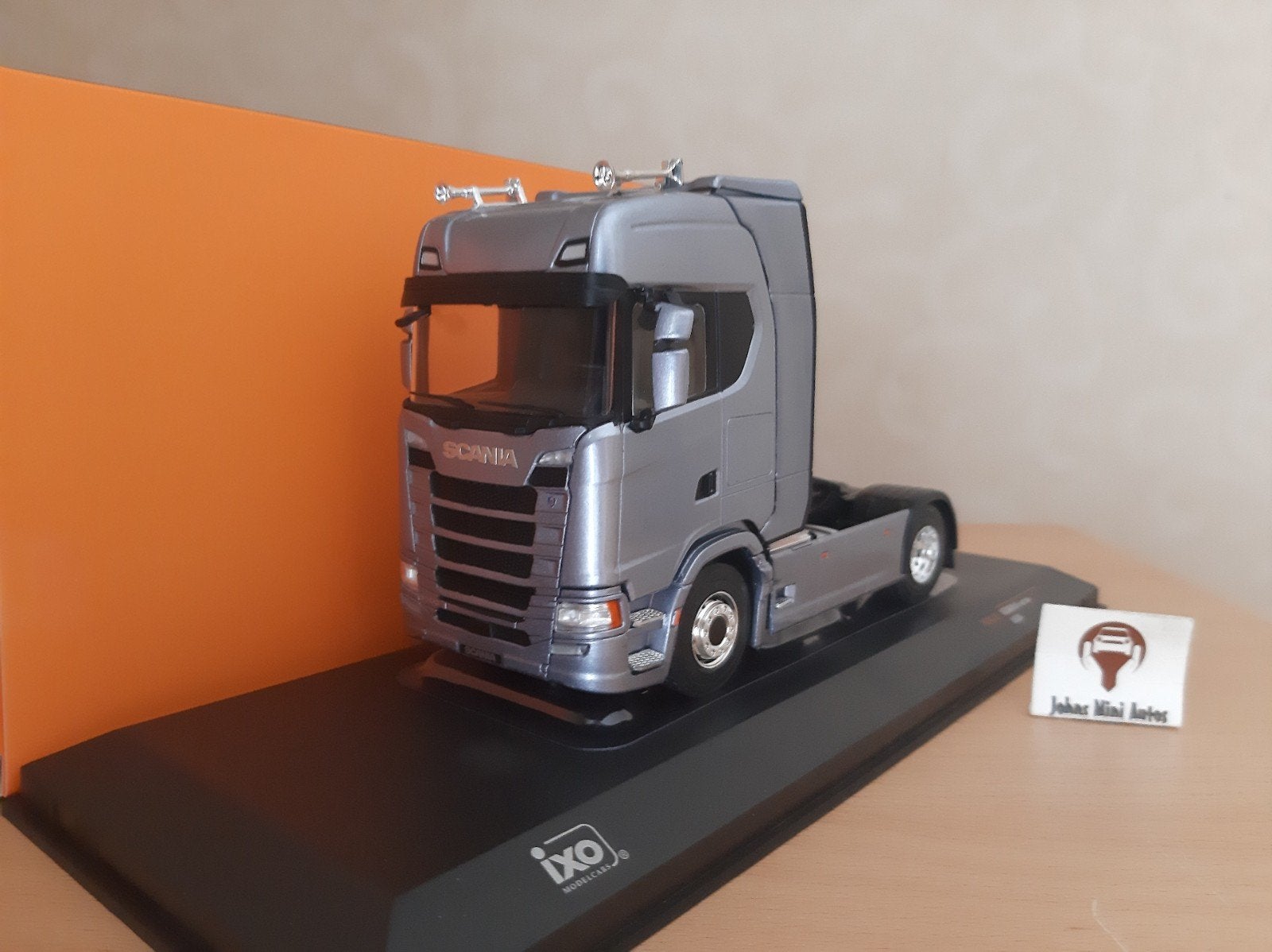 Scania S-Series 2020 Blauw Metallic van IXO Trucks 1:43