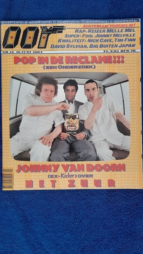 OOR 12-1984 Deelder Melle Mel Johnny Melville Cave Tim Finn, Boeken, Ophalen of Verzenden, Zo goed als nieuw, Muziek, Film of Tv