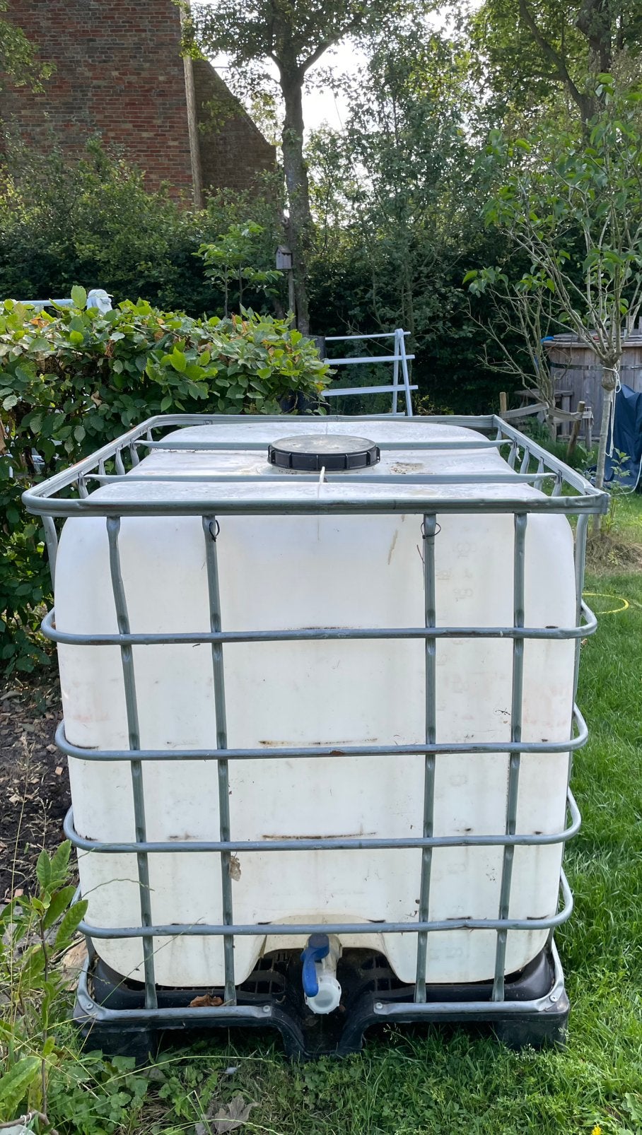 IBC svhoon, Ophalen, Kunststof, Met kraantje, 150 liter of meer