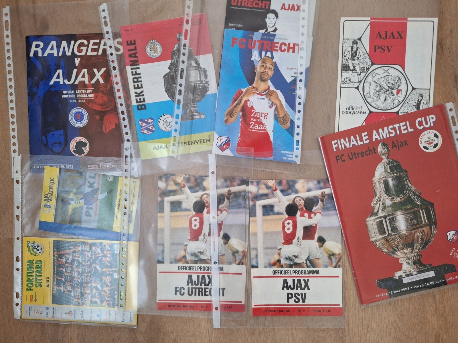 Partij Ajax programma's: Cruijff, Van Basten en meer!, Ophalen of Verzenden, Gebruikt, Ajax, Boek of Tijdschrift