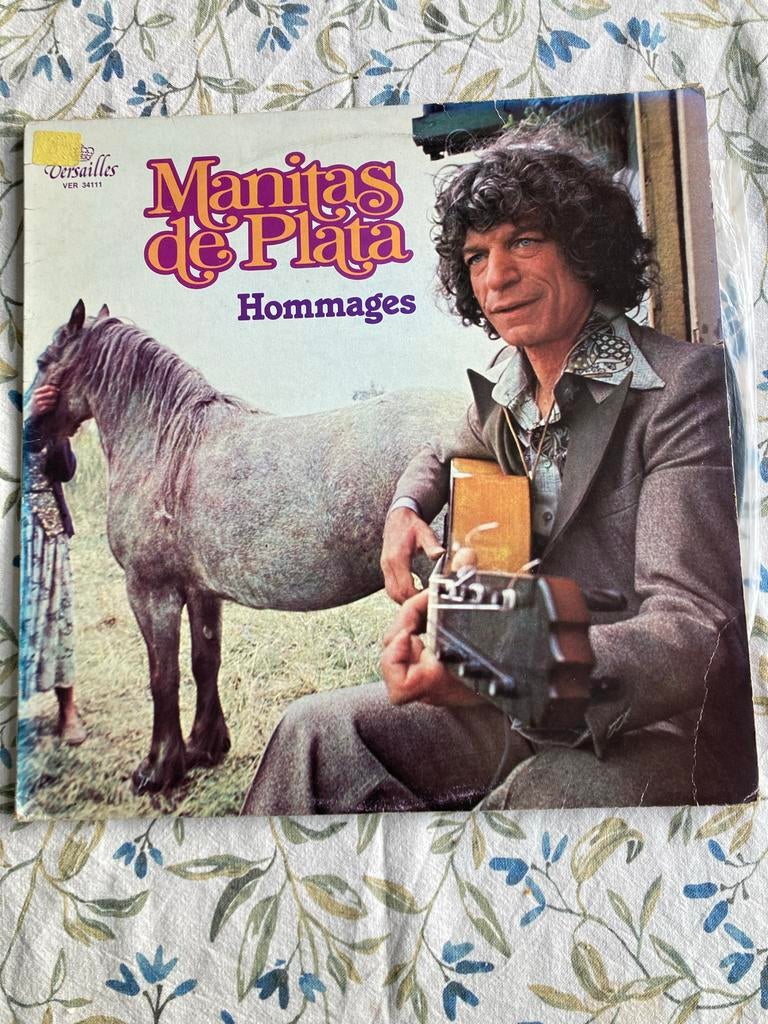 LP - Manitas de Plata - Hommages (Versailles VER 5511), Ophalen of Verzenden, Gebruikt, 12 inch
