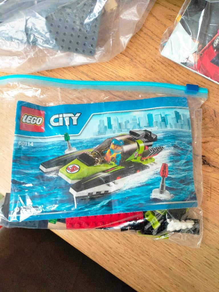 Lego City Raceboot 60114, Ophalen of Verzenden, Zo goed als nieuw, Complete set, Lego