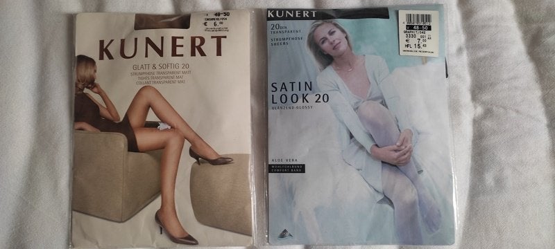 Kunert 2x panty, maat 48-50, Kleding | Dames, Maat 48/52 (XL), Verzenden, Nieuw, Kunert