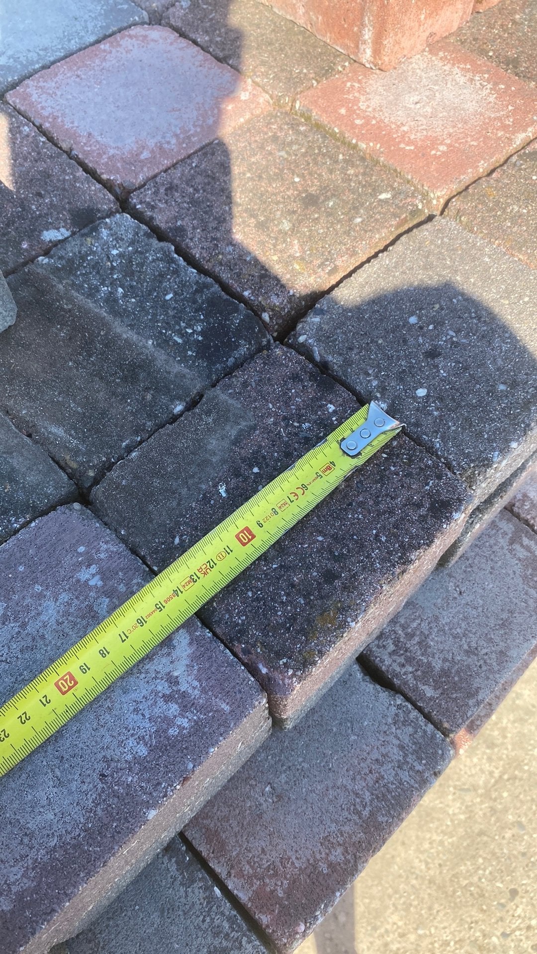 Stenen 14x14cm, Ophalen, Gebruikt, Beton, Klinkers
