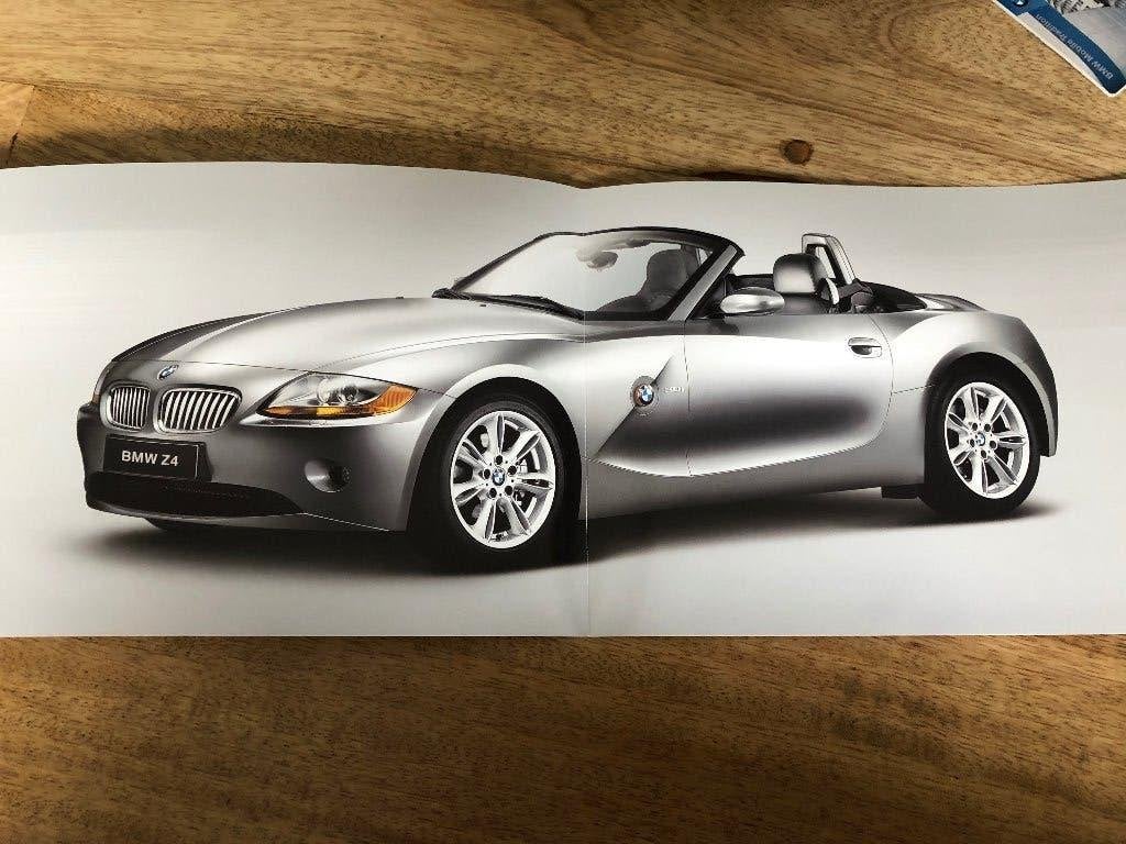 BMW Z4 folder (2004), Onbekend, Ophalen of Verzenden, Zo goed als nieuw, BMW