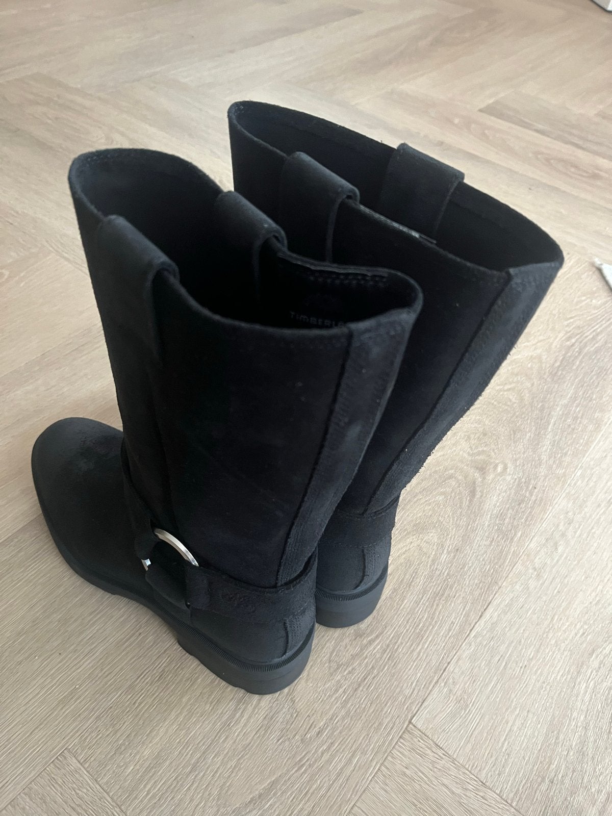 Nieuwe Timberland laarzen - Zwart - Maat 7.5 / 38,5, Ophalen of Verzenden, Nieuw, Zwart, Hoge laarzen
