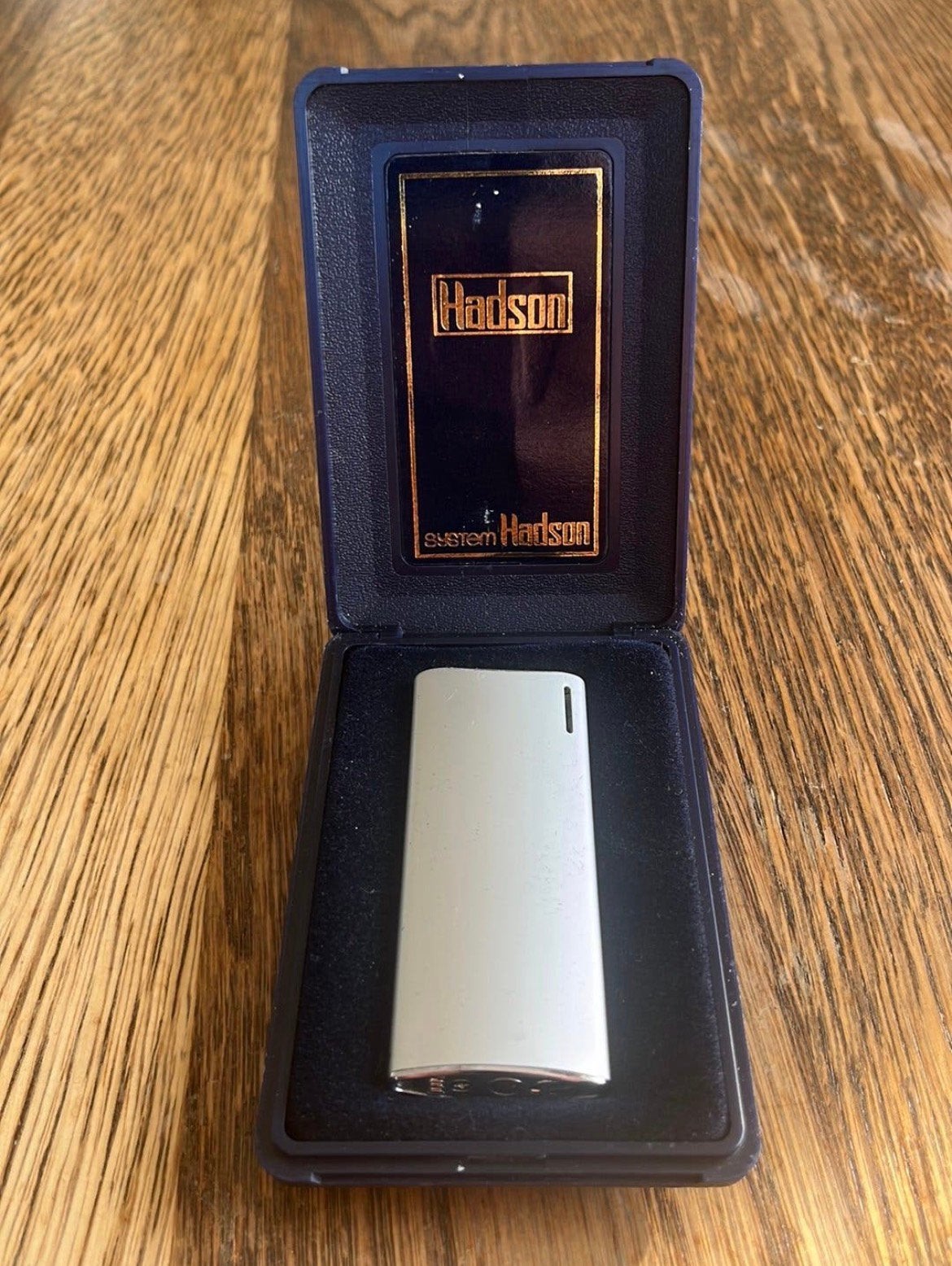 Hadson vintage aansteker, Ophalen of Verzenden, Zo goed als nieuw, Aansteker