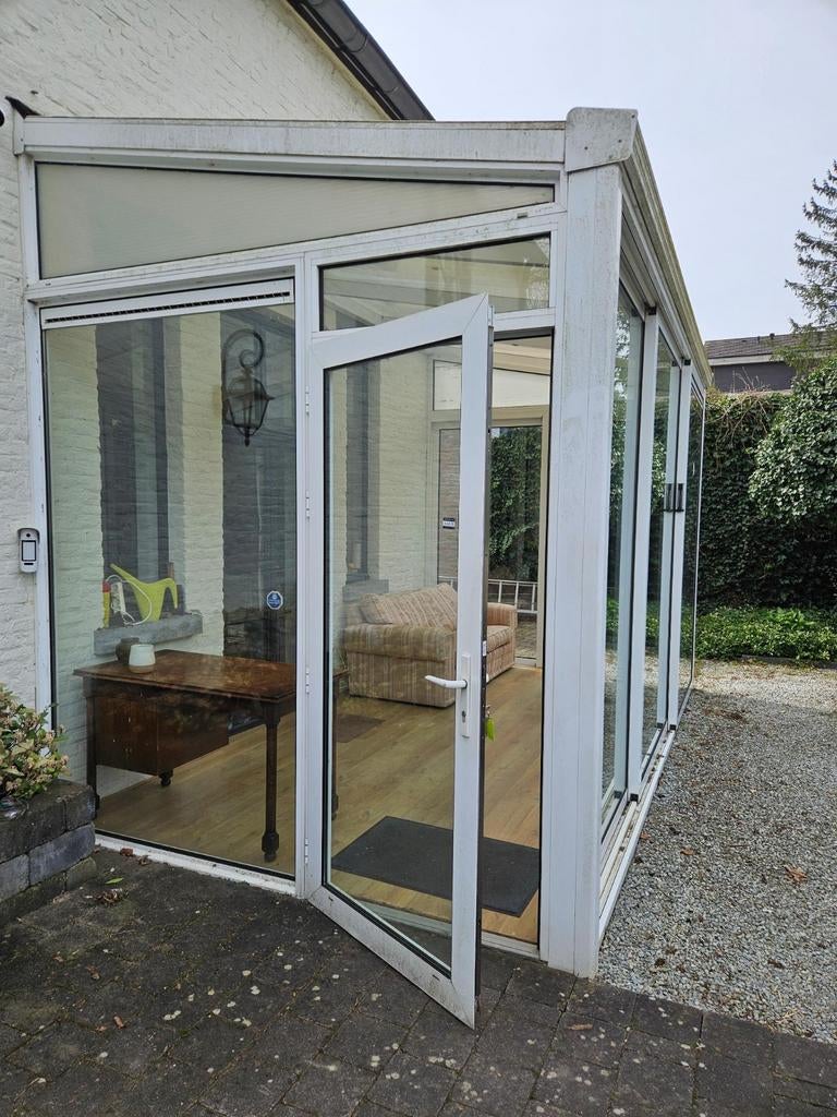 Serre in goede staat. Dubbel glas. Zelf afbreken en ophalen, Ophalen of Verzenden, Serre