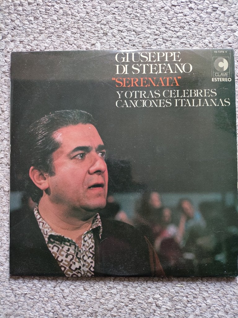 Giuseppe di Stefano "Serenata"in nette staat, Overige typen, Ophalen of Verzenden, Zo goed als nieuw, 12 inch