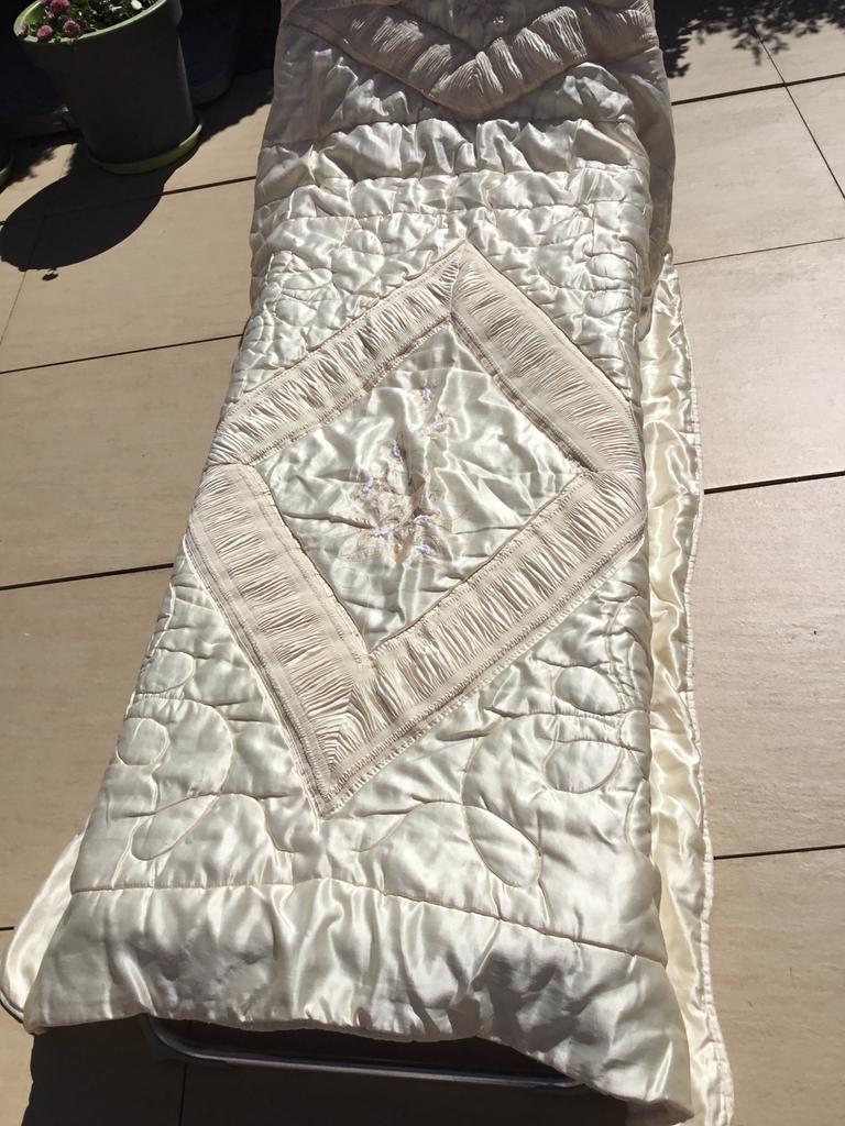 Sprei, Ophalen of Verzenden, Eenpersoons, Wit