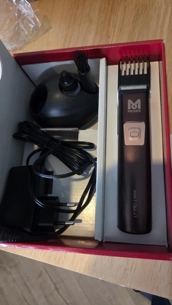 Moser LI+PRO2 MINI, Ophalen of Verzenden, Zo goed als nieuw, Scheren en Epileren