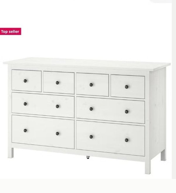 Ikea Hemnes ladekast/commode 8 laden, Ophalen, Gebruikt, 50 tot 70 cm, 100 cm of meer