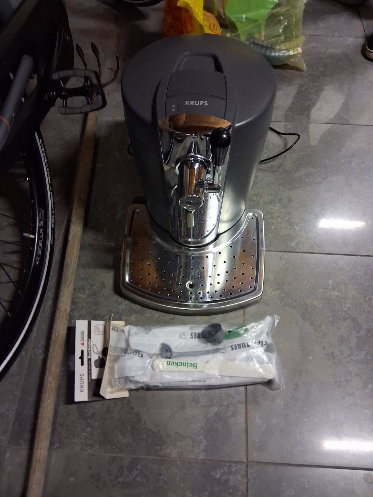 Biertap KRUPS, Ophalen, Zo goed als nieuw, Overige merken